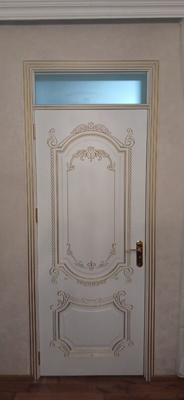 Otaq qapıları: Yeni Otaq qapısı Zamok və çərçivə ilə, Zəmanətli, Pulsuz quraşdırma, Pulsuz çatdırılma, Ödənişli çatdırılma, Rayonlara çatdırılma — 11