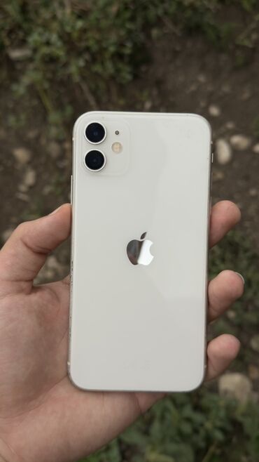 i̇phone 11 ağ: IPhone 11, Белый, Face ID