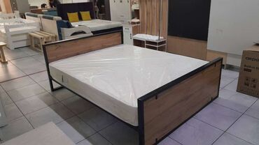 лофт мебель: Двуспальная Кровать, Новый