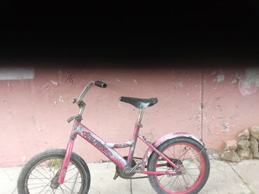 Uşaq velosipedləri: İki təkərli Uşaq velosipedi 16", sürətlərin sayı: 1