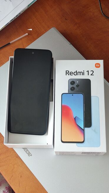 Xiaomi: Xiaomi, 12, Б/у, 128 ГБ, цвет - Черный, 2 SIM