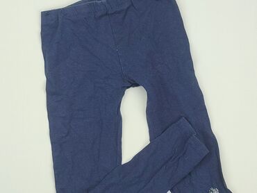 sukienka letnia niebieska: Leggings for kids, 4-5 years, 110, condition - Good