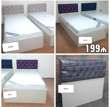 Çarpayılar: Yeni, Təknəfərlik çarpayı, Bazasız, Matras ilə, Siyirməsiz, Azərbaycan — 20