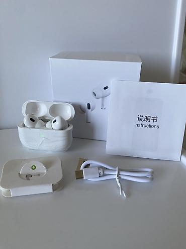 Аудиотехника: Зымсыз вакуумдук кулакчындар, Apple, AirPods Pro 2, Жаңы — 1