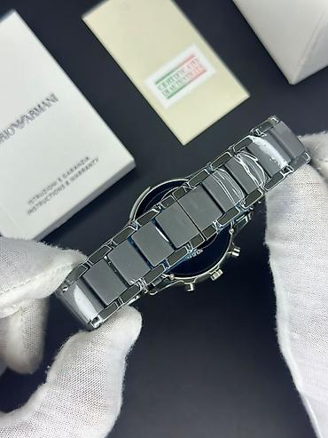 Наручные часы: Новый, Наручные часы, Emporio Armani, цвет - Серый — 5