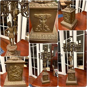 Digər biznes avadanlığı: Temiz bronza şamdaniq 1300 azn. Unvan Sebail (Gulu) — 1