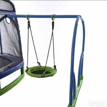 Ostali dečiji nameštaj: Trambolina igraonica 💥Trambolina 212 cm nosivosti 150 kg, metalna