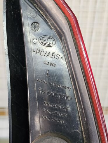 Стоп-сигналы: Задний левый стоп-сигнал Volvo 2003 г., Б/у, Оригинал, Германия — 2