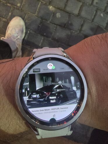 Smart saatlar: İşlənmiş, Smart saat, Samsung, Sim kart, rəng - Boz