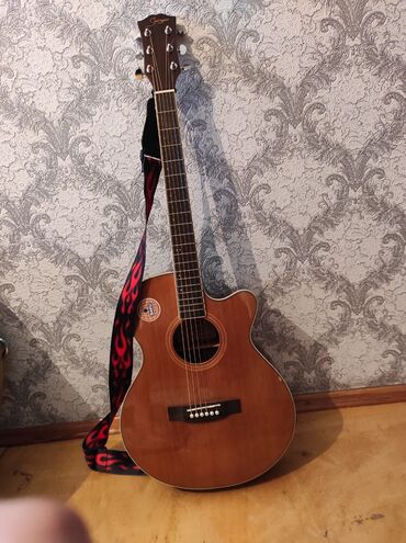 gitara tuner: Акустическая гитара, Akkord, 6 струн, Новый, Самовывоз