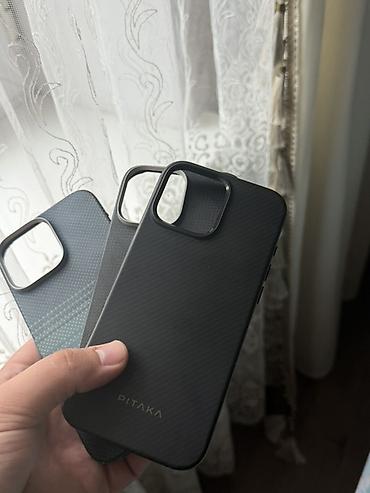 гибкое стекло: Чехлы для iPhone с магнитами MagSafe (арамид/карбон) на айфон 16 про — 4