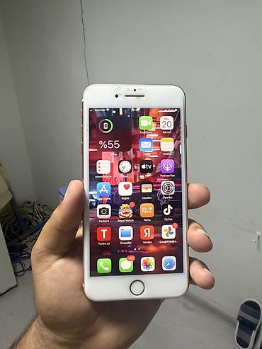 fırst class cay: IPhone 8 Plus, 64 GB, Qızılı, Barmaq izi — 1