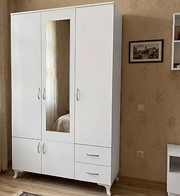 hamam sekilleri: Mebel dəsti – yataq otağı və iş/kampaniya üçün funksional həllər Dəst — 1