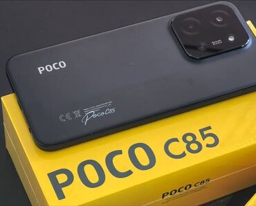 поко c75: Poco C75, Б/у, 128 ГБ, цвет - Черный, 2 SIM