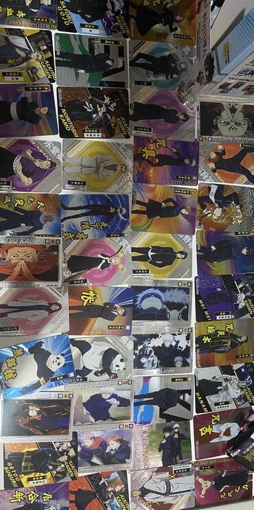 футболка аниме: Карточки Коллекционные по аниме «магическая битва» «агенты времени»