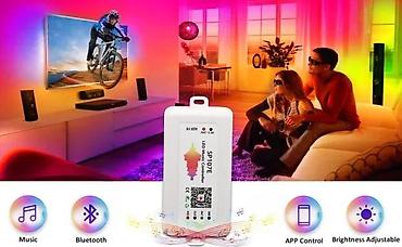Rasveta: SP107E MUZIČKI KONTROLER ZA SMART LED TRAKE WS2812B WS2811. | *U — 1