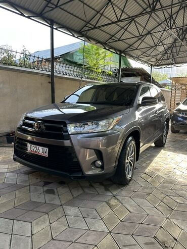 купить машины: Toyota Highlander: 2019 г., 3.5 л, Автомат, Бензин, Жол тандабас