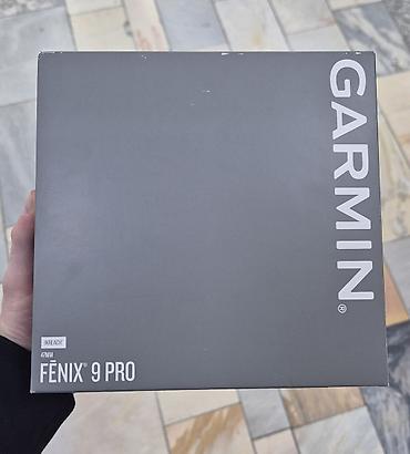 купить гармин навигатор: Fēnix® 9 Pro 47 mm inReach Titanium with Walnut Leather Band (2 — 2