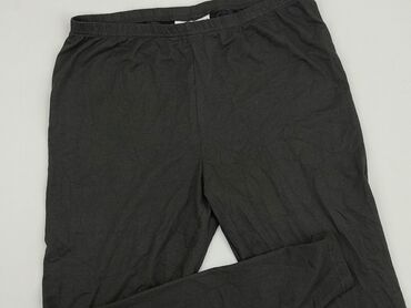 krótkie czarne spódniczka: Leggings, Janina, 3XL (EU 46), condition - Very good