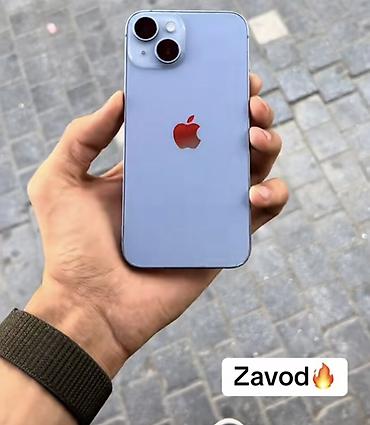IPhone 14, 128 GB, Mavi, Simsiz şarj lalafo.az -da IPhone 14, 128 GB, Mavi, Simsiz şarj
