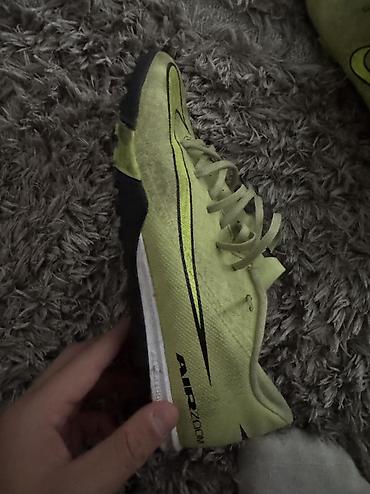 nike mind: Футбольные бутсы/сороконожки Nike Mercurial (NIKESKIN), лимонно‑желтые — 3