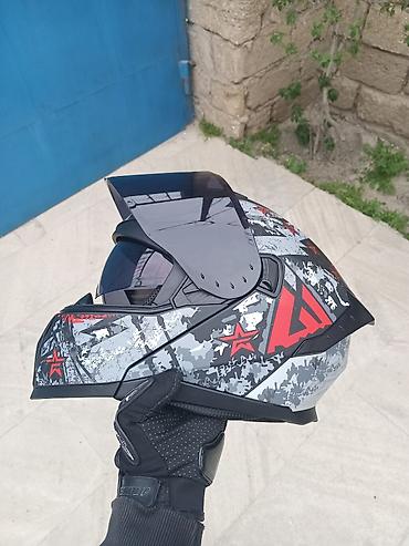 motor kasklar: Təzə keyfiyyerli kaskadı. Razmer L — 2