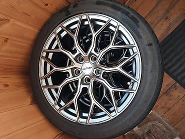 e6 3: Комплект летних колес на дисках Vossen. - Диски: литые Vossen — 5