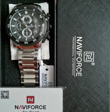 Qol saatları: Yeni, Qol saatı, NaviForce, rəng - Qara — 3