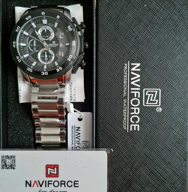 Qol saatları: İşlənmiş, Qol saatı, NaviForce, rəng - Qara — 5