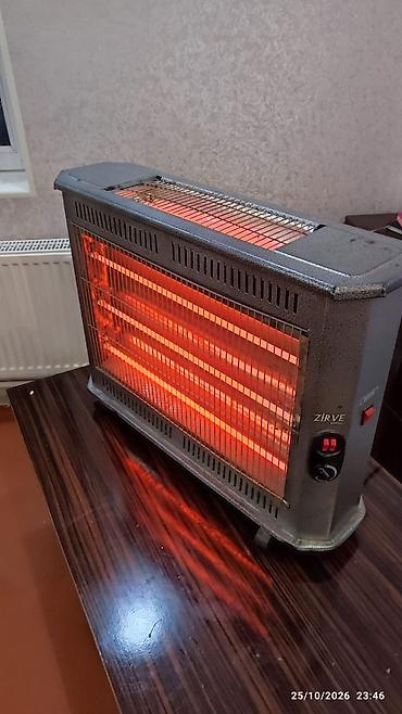 Elektronika: Elektrikli spirallı isidici İşlək veziyyətdədir. 3 sipiralı öndə ve 2 — 1