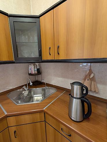 Mətbəx mebeli: Künc tipli mətbəx mebeli dəsti - Material: ağac teksturalı laminat — 3