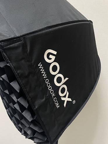 softboks: Godox oktoboks + petek (grid) - Brend: Godox - Forma: oktagonal — 3