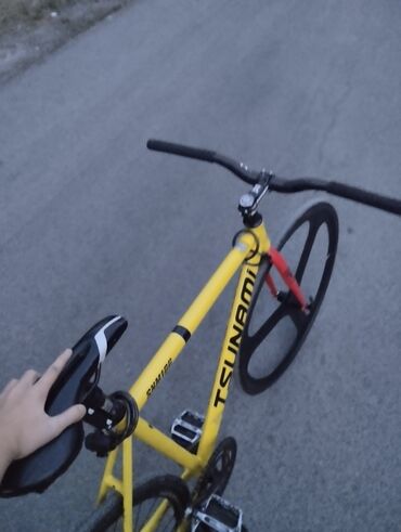 насос для велосипедов: Шоссейный велосипед, Tsunami, Рама M (156 - 178 см), Б/у