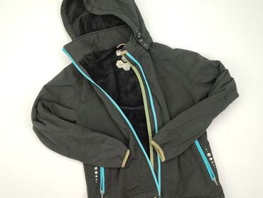 spodnie trekkingowe softshell: Kurtka przejściowa, 12 lat, 146-152 cm, stan - Dobry