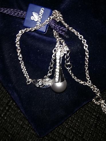 Ogrlice: Swarovski kristali i swarovski Uzgajani biser NOVO 2000 P R E L E P — 3