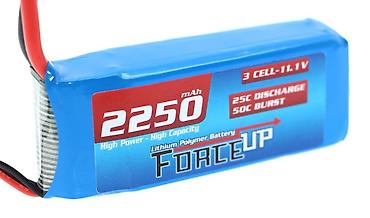 Автозапчасти: 11.1V Li-Po Batareya 2250mAh – FORCEUP Multikopter, helikopter, RC — 3