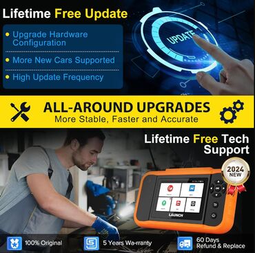 Alati za automobile: NOVO -LAUNCH X431 Creader Elite 2.0 OBD2 Ford GM Chrysler NOVO — 13