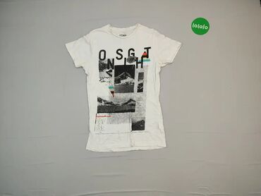 Koszulki: Podkoszulka, XS (EU 34), wzór - Print, kolor - Biały