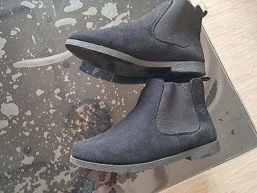 Botinkalar: Qara süet Chelsea tipli kişi ayaqqabısı - Model: Chelsea boots - — 3