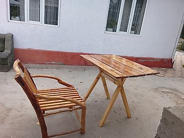 Башка эмеректер: Бакча эмерек комплекти, Үстөл, Жыгач — 2