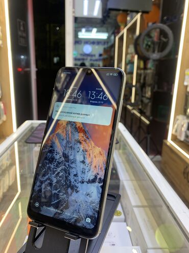 samsung тел: Samsung Galaxy Note 8, Колдонулган, 64 ГБ, түсү - Көк, 2 SIM