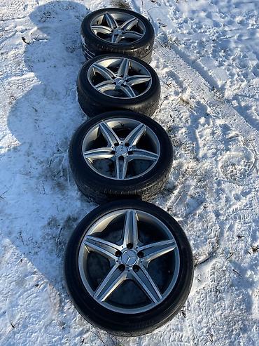 Колеса в сборе: Колеса в сборе 245 / 45 / R 17, Зима, Б/у, Комплект, Легковые, Литые, отверстий - 5 — 6