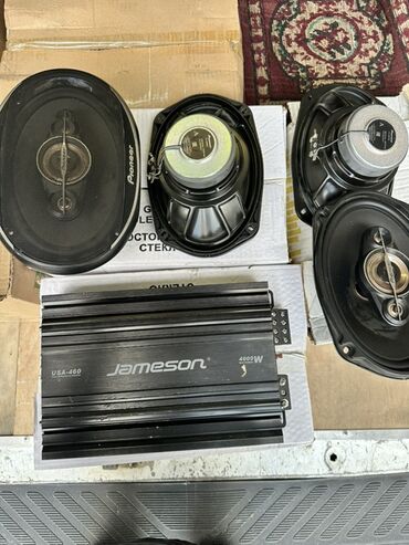 Audio: Avtomobil audio dəsti - 4 ədəd Pioneer oval akustik (TS-A6976S model