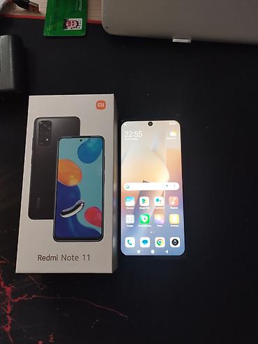 игровые консоли nintendo switch: Redmi, Redmi Note 11, Б/у, 128 ГБ, цвет - Синий, 2 SIM — 7