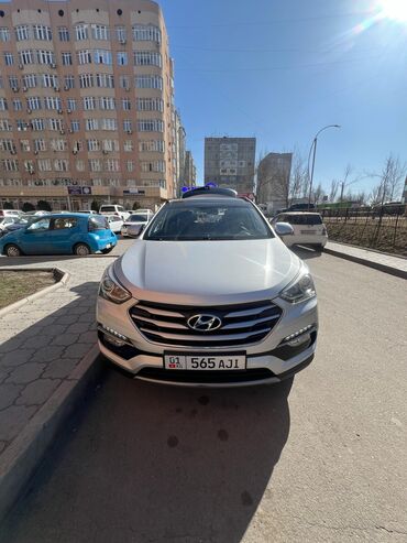 hyundai сантафе: Hyundai Santa Fe: 2016 г., 2 л, Автомат, Дизель, Кроссовер