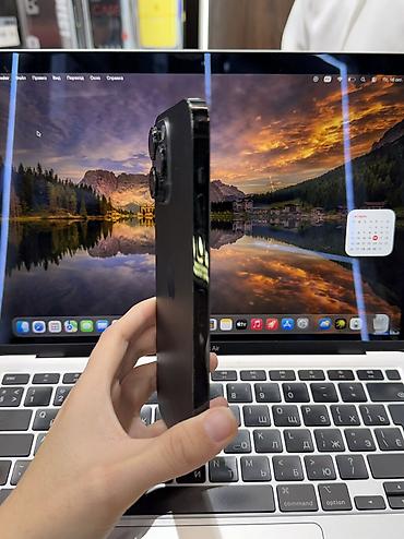 айфл: IPhone 14 Pro Max, Б/у, 128 ГБ, Black Titanium, Защитное стекло, Чехол, 81 % — 3