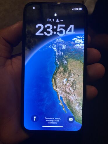 старые кнопочные телефоны: IPhone X, Б/у, 64 ГБ, Черный, Чехол, 100 %