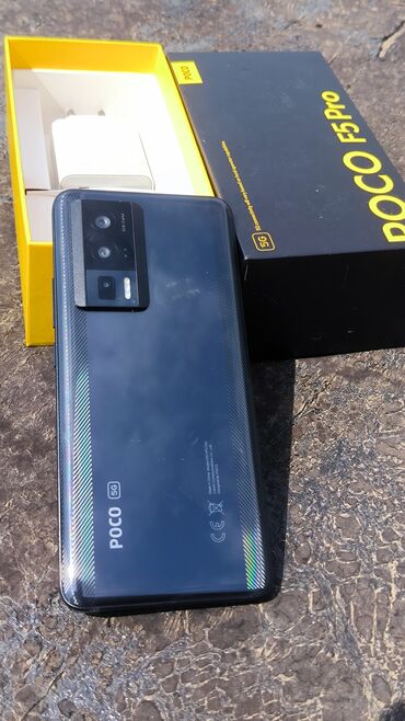 mi 12 t: Poco F5 Pro, 512 GB, rəng - Qara, Zəmanət, Sensor, Barmaq izi