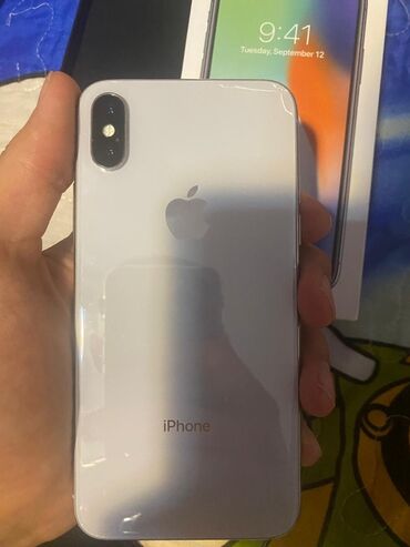 playstation 5 bakida: IPhone X, 256 ГБ, Серебристый, Face ID
