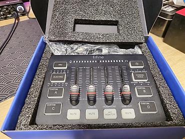 активный микшер: Аудиомикшер Fifine AmpliGame SC3 (Gaming Mixer), цвет черный — 5